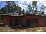 Дом из кирпича, мокрый фасад 120 м2. Кукмор